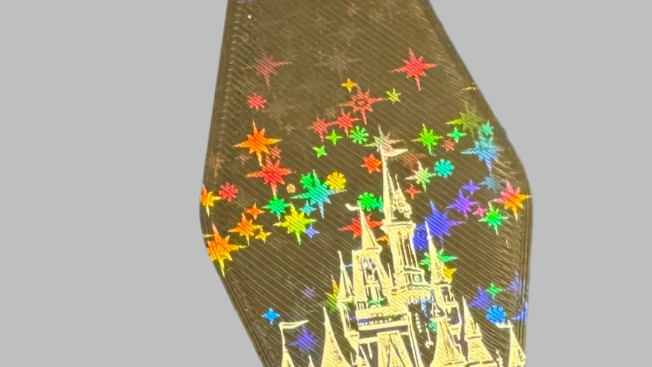 Retro Motel Keychain - Disney