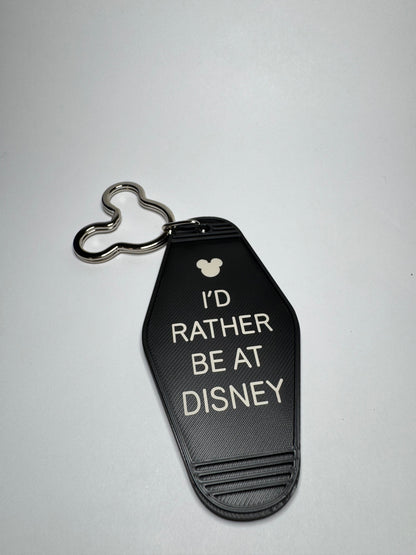 Retro Motel Keychain - Disney
